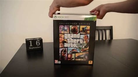 Gta V Collectors Edition Grand Theft Auto 5 Xbox 360 Unboxing