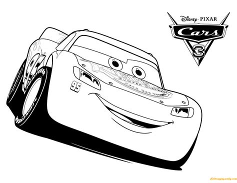 Gambar Cars 3 Coloring Pages 100 Images Jackson Book Lightning Mcqueen