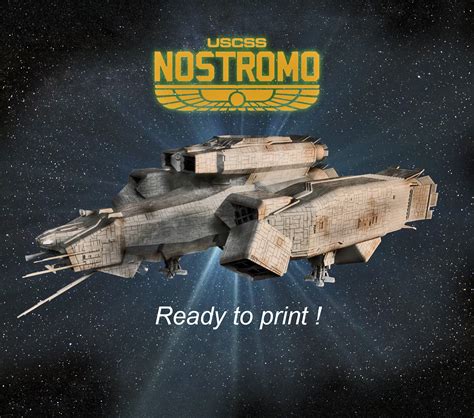 Fichier 3d Aliens Nostromo Spaceship・modèle Pour Impression 3d à