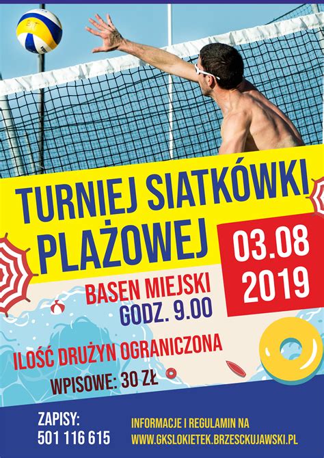 Wystartowały zapisy na turniej siatkówki plażowej w Brześciu Kujawskim