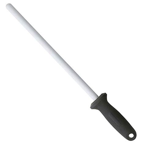 Fortunately, they're often among the cheaper options. 10 inch Ceramic Knife Sharpener Rod with Good Grips ABS ...
