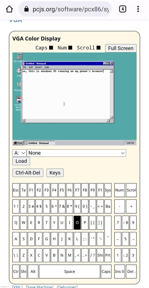 Windows 95 In A Browser Imgflip