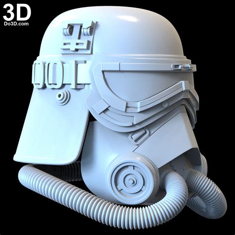 3d Printable Model Mudtrooper Swamp Trooper Helmet And Body Armor From