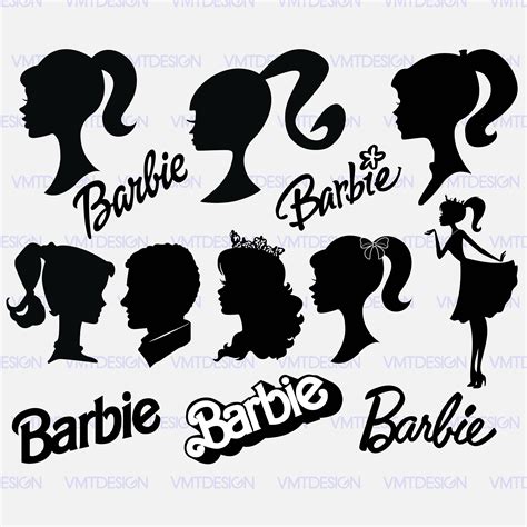 Barbie Svg Barbie Logo Svg Barbie Silhouette Barbie