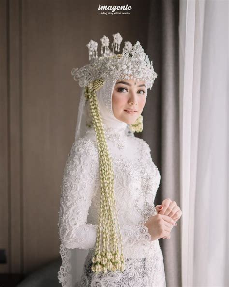 baju pengantin adat jawa hijab syari