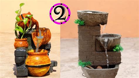 Awesome 2 Diy Amazing New Latest Table Top Water Fountains Youtube