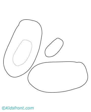 Dates Coloring Pages Printable | Coloring pages, Coloring pages