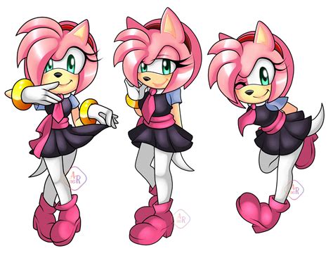 Amy Rose Sonic X Alternate Outfit Sonic The Hedgehog Sonic Amy The Hedgehog Sonic The Hedgehog