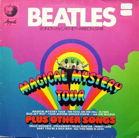 The Beatles Magical Mystery Tour German Pressing Beatles Magical