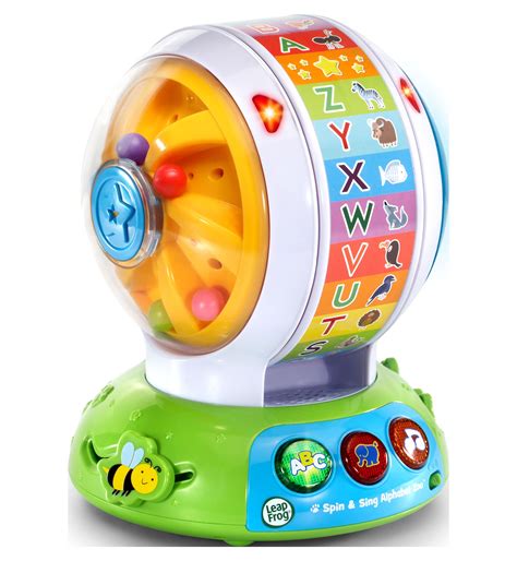 Leapfrog Spin And Sing Alphabet Zoo Interactive Teaching Toy For Baby