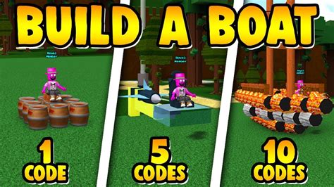 Redemption method of build a boat for treasure codes 2021. Build a Boat 1, 5, 10 CODES CHALLENGE ( + All working ...