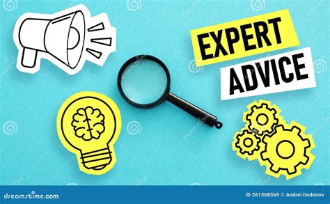 Expert Advice Is Shown Using The Text Stock Illustration Illustration