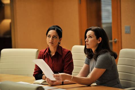 ‘the Good Wife Feud Rumors Live On Archie Panjabi Fires Back After