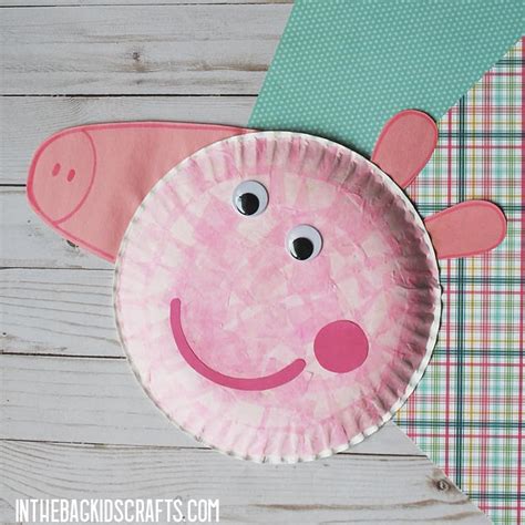 Peppa Pig Paper Craft Great For Preschoolers In The Bag Kids Crafts