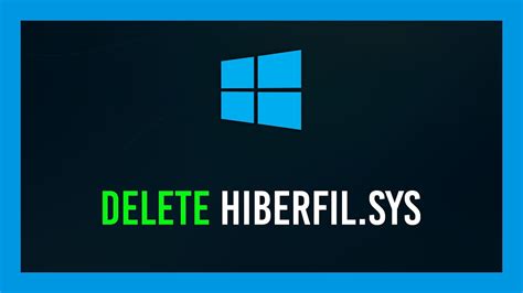 Windows What Is U0026 How To Delete Hiberfilsys Hiberfil 업데이트