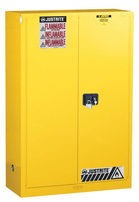 Justrite 90 Gal Flammable Cabinet Self Closing Safety Cabinet Door