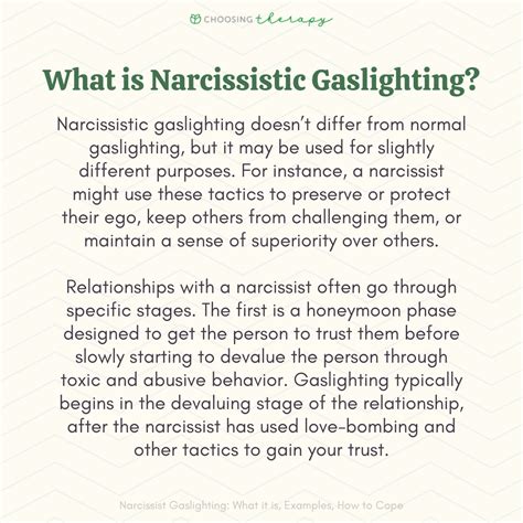 Narcissistic Gaslighting What It Is Signs How Cope