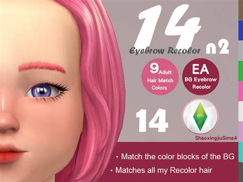 Toddler Eyebrows Sims 4 Cc List