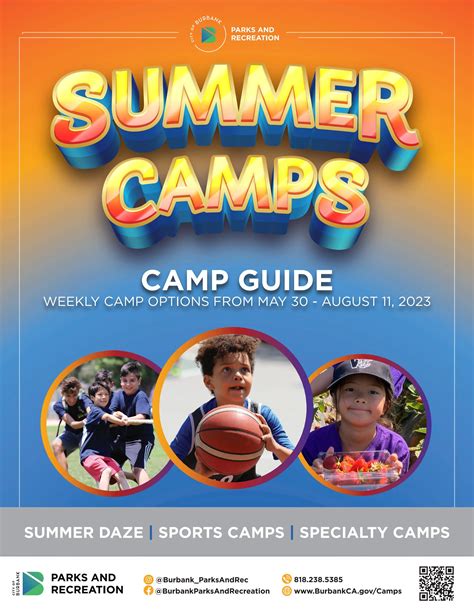 2023 Summer Camp Guide by Burbank Parks and Recreation - Issuu