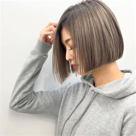 673 Best One Length Bob Images On Pinterest Hairstyles Short