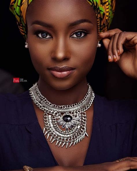 Beauty From West Africa Beautiful Dark Skinned Women Beautiful Black