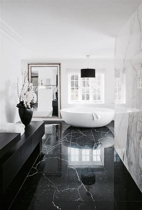 Black Marble Bathroom Floor Flooring Tips