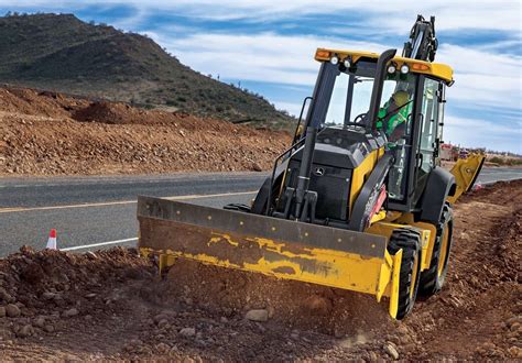 John Deere Updates L Series Backhoes With Improved Controls New Rear
