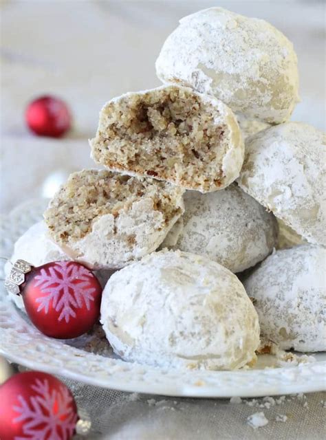 Pecan Snowball Cookies Chef Lindsey Farr