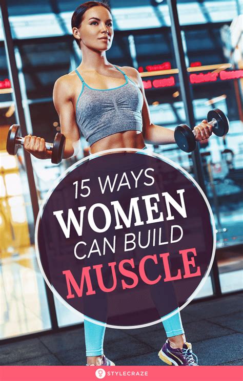 15 Best Ways For Building Muscle For Women Complete Guide Build