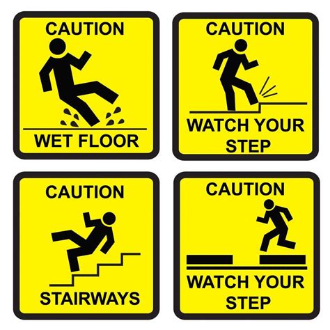 Caution Signage 10 Examples Format Sample Examples