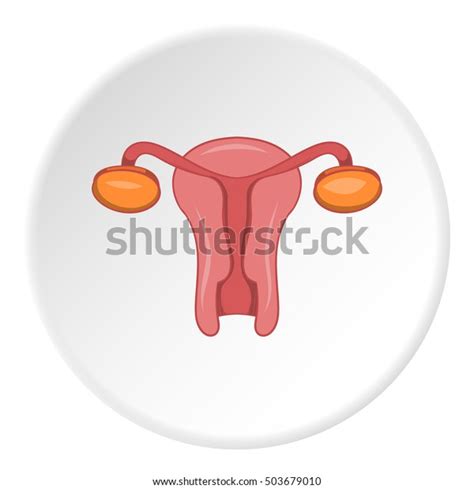 Female Sexual Organ Icon Cartoon Style Stock Illustration 503679010