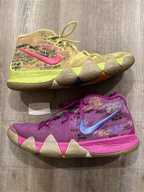 Nike Kyrie 4 “confetti” Basketball Shoes Mens Sz 13 9… Gem