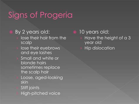 Progeria Definition Types Symptoms Facts Britannica