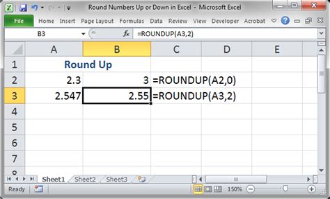 To turn off the function of rounding in excel you can follow the following instructions. Round Numbers Up or Down in Excel - TeachExcel.com