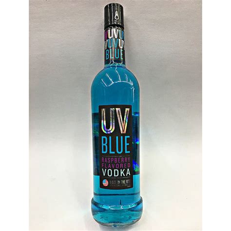 Uv Blue Raspberry Vodka 750 Eagle River Liquor