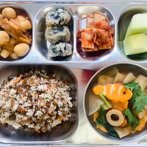Korean High School Lunch ~ Korean School Lunches