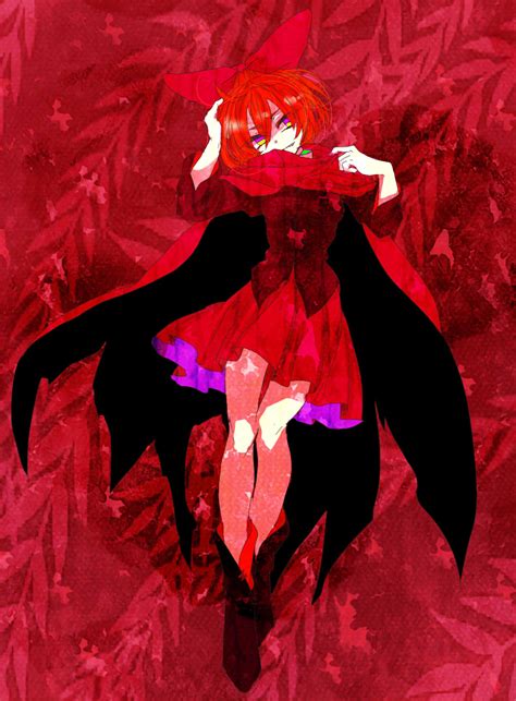 Safebooru 1girl Bow Cape Disembodied Head Hair Bow Head Tilt Highres Long Sleeves Red