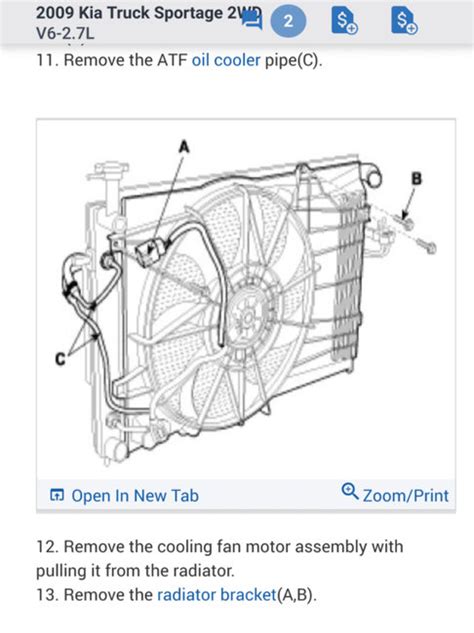 Car Radiator Fan Diagram
