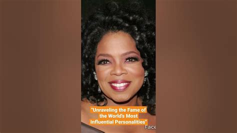 Unraveling the Fame of the World's Most Influential Personalities - YouTube