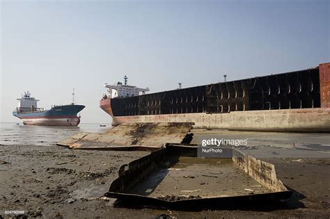 View Of Part Of A Ship Breaking Yard At Shitakunda Chittagong News