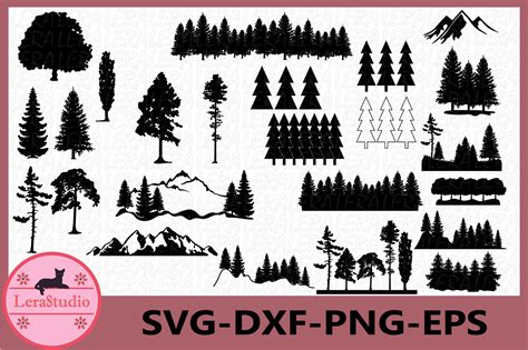 Wild Silhouette Woodland Animals Svg Nature Theme Cut Files For Cricut