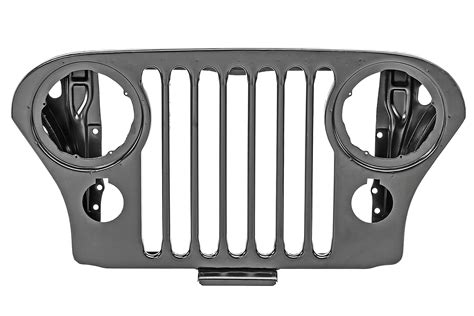 Omix Ada Cga005 Steel Grille Assembly For 72 86 Jeep Cj 5 And Cj 7