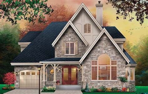 European Style House Plan 3 Beds 2 Baths 1826 Sqft Plan 23 483