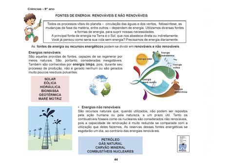 Atividade Sobre Tipos De Energia