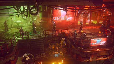 The Ascent Announced A Striking Cyberpunk Action Rpg Pc Gamer