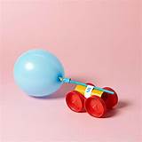 Pictures of Toy Car Using Balloon