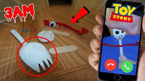 Calling Forky From Toy Story 4 On Facetime At 3 Am He Got Attacked