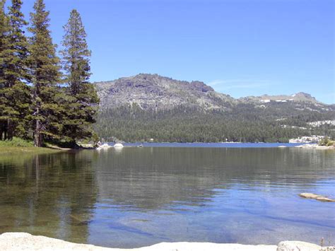 The facility has creekside camping. Silver Lake, Amador County, California
