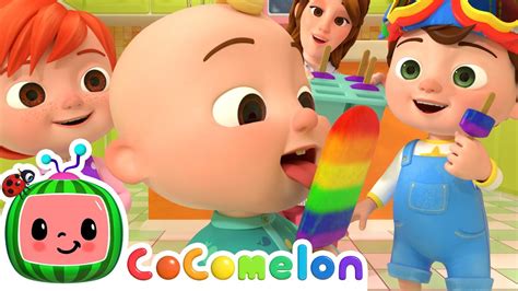 The Popsicles Colors Song Cocomelon Cocomelon Learning Videos For
