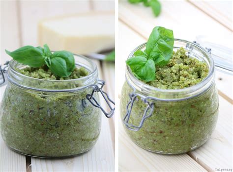 Pesto mag ich wirklich sehr Es passt super zu Vollkorn-Spaghetti auf